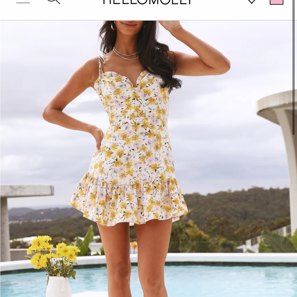 Hello Molly floral mini dress